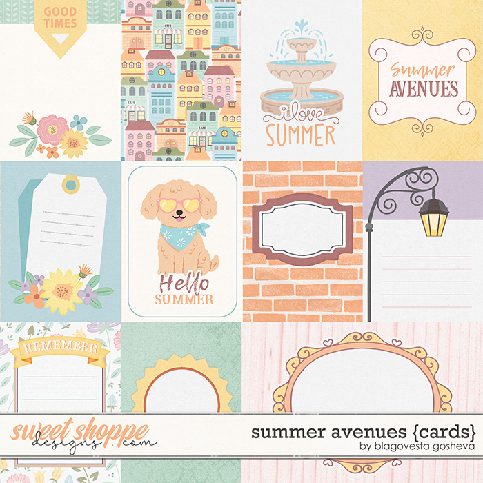 Summer Avenues {cards} by Blagovesta Gosheva
