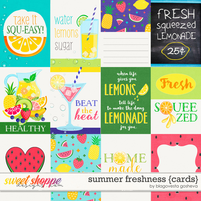 Summer Freshness {cards}  by Blagovesta Gosheva