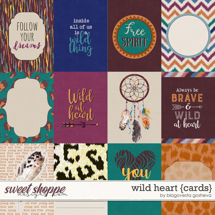 Wild Heart {cards} by Blagovesta Gosheva 