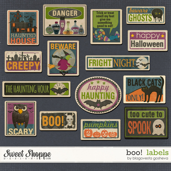BOO! {Labels} by Blagovesta Gosheva BOO! {Labels} by Blagovesta Gosheva