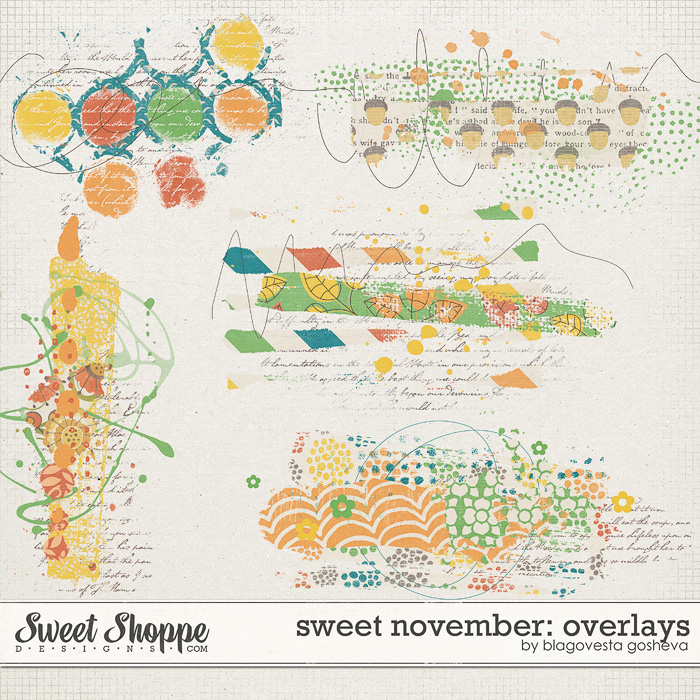 Sweet November: Overlays by Blagovesta Gosheva