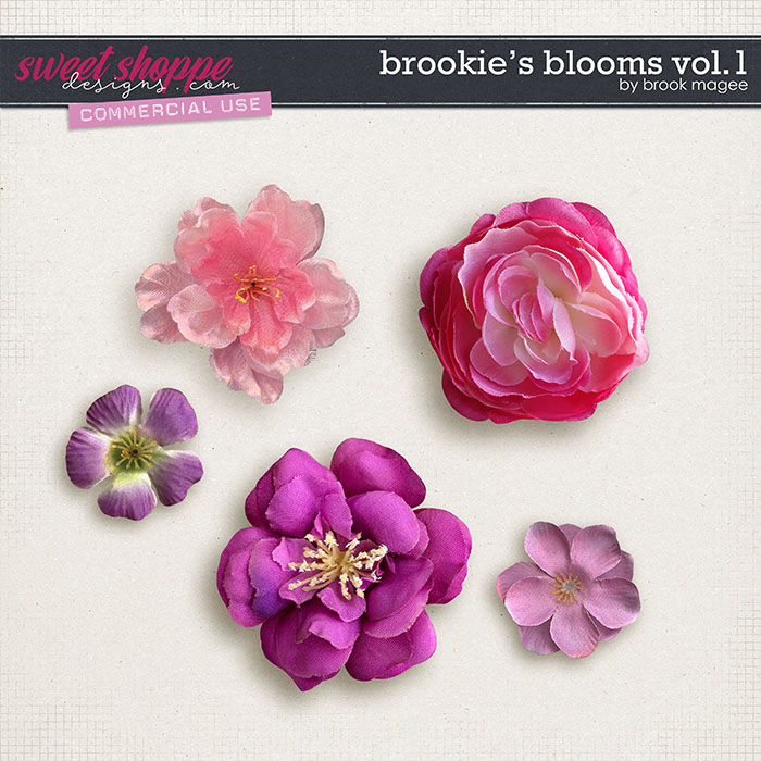Brookie's Blooms Vol.1 - CU - by Brook Magee