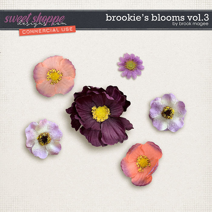 Brookie's Blooms Vol.3 - CU - by Brook Magee