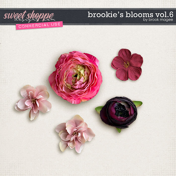 Brookie's Blooms Vol.6 - CU - by Brook Magee