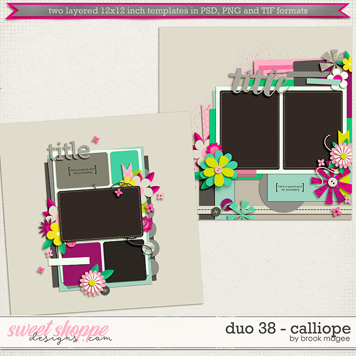 Brook's Templates - Duo 38 - Calliope by Brook Magee