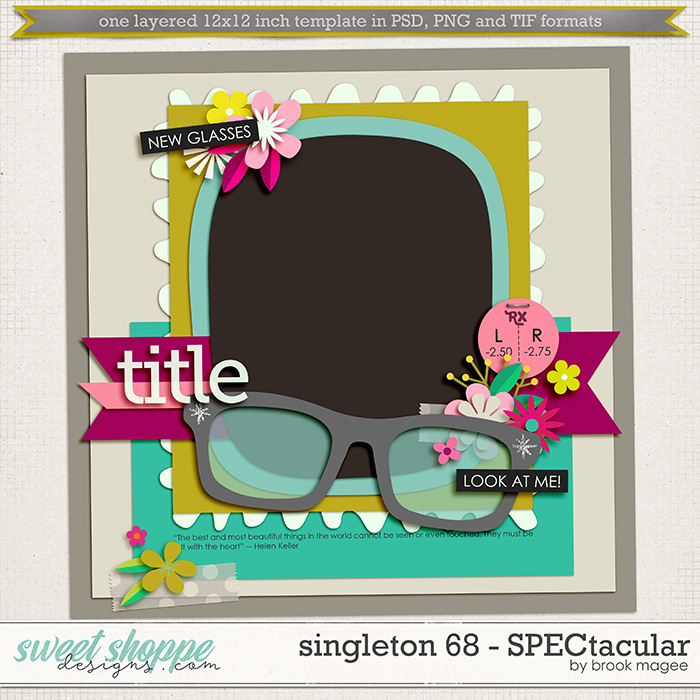 Brook's Templates - Singleton 68 - SPECtacular by Brook Magee