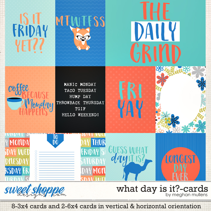 What Day Is It?-Card Pack by Meghan Mullens What Day Is It?-Card Pack by Meghan Mullens