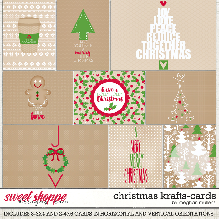 Christmas Krafts-Card Pack by Meghan Mullens Christmas Krafts-Card Pack by Meghan Mullens