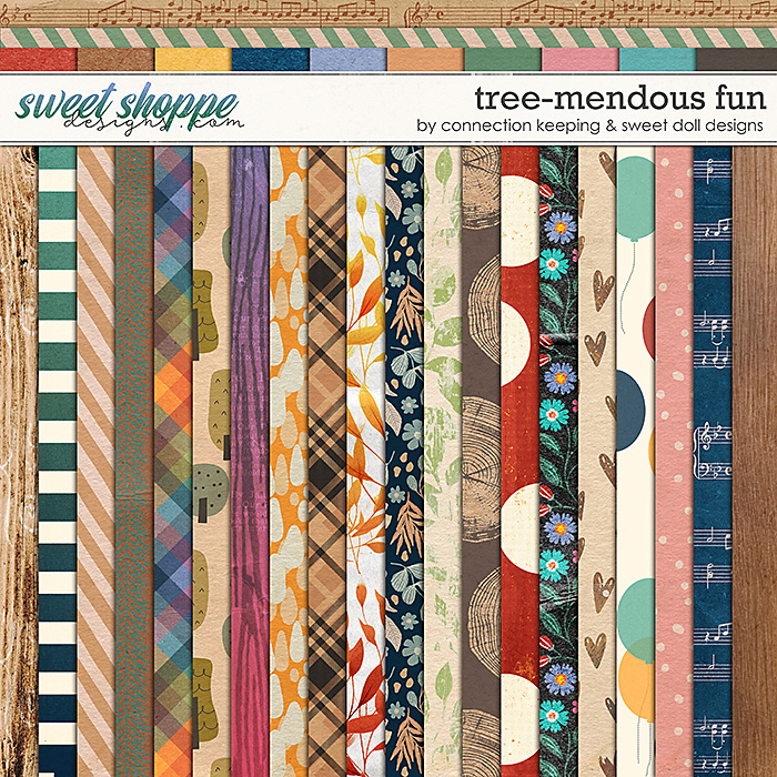 Tree-mendous Fun Papers by Sweet Doll Designs and Connection Keeping