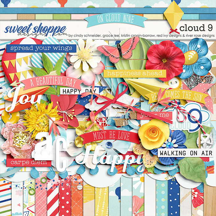 *SPECIAL OFFER* Cloud 9 by Cindy Schneider, Grace Lee, Kristin Cronin-Barrow, Red Ivy Designs and River~Rose Designs