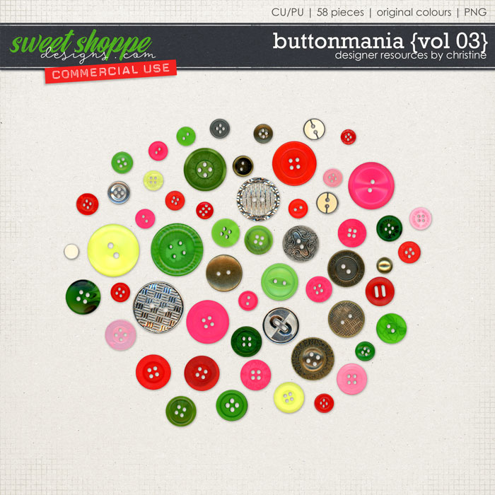 Buttonmania {Vol 03} by Christine Mortimer