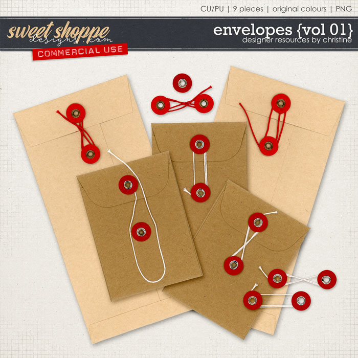 Envelopes {Vol 01} by Christine Mortimer