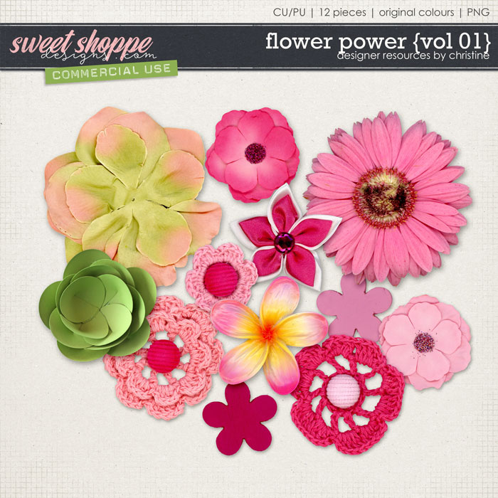 Flower Power {Vol 01} by Christine Mortimer