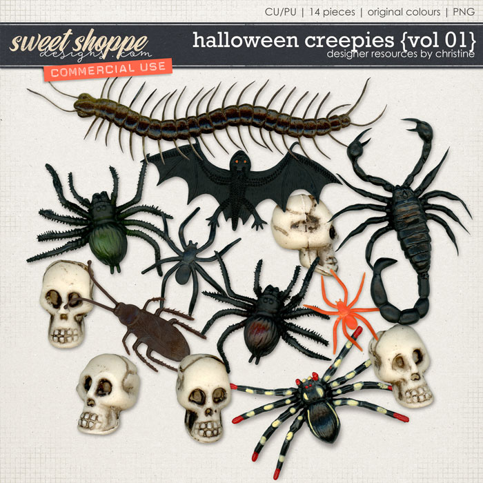 Halloween Creepies {Vol 01} by Christine Mortimer