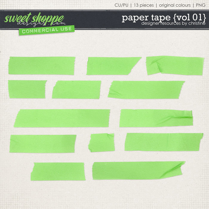 Paper Tape {Vol 01} by Christine Mortimer