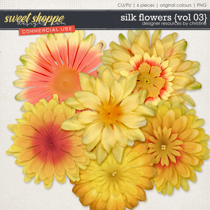 Silk Flowers {Vol 03} by Christine Mortimer