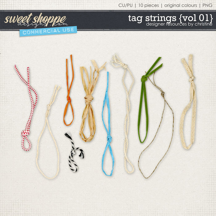 Tag Strings {Vol 01} by Christine Mortimer