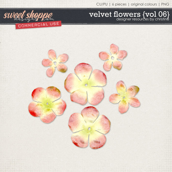 Velvet Flowers {Vol 06} by Christine Mortimer