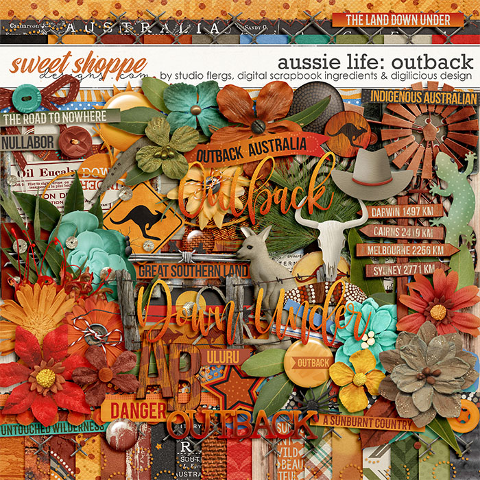 Aussie Life: Outback- KIT by Digilicious, DSI & Flergs