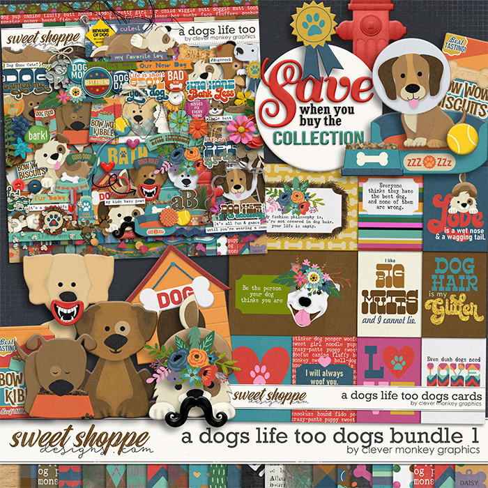 A Dog's Life Too Bundle 1 by Clever Monkey Graphics 