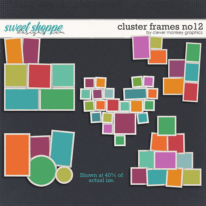 Cluster Frames No12 by Clever Monkey Graphics 