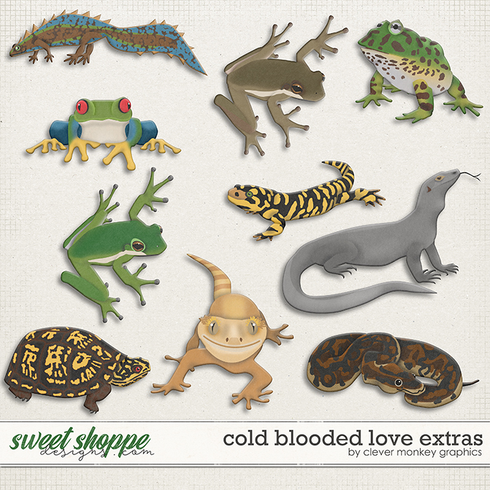 Cold Blooded Love Extras by Clever Monkey Graphics