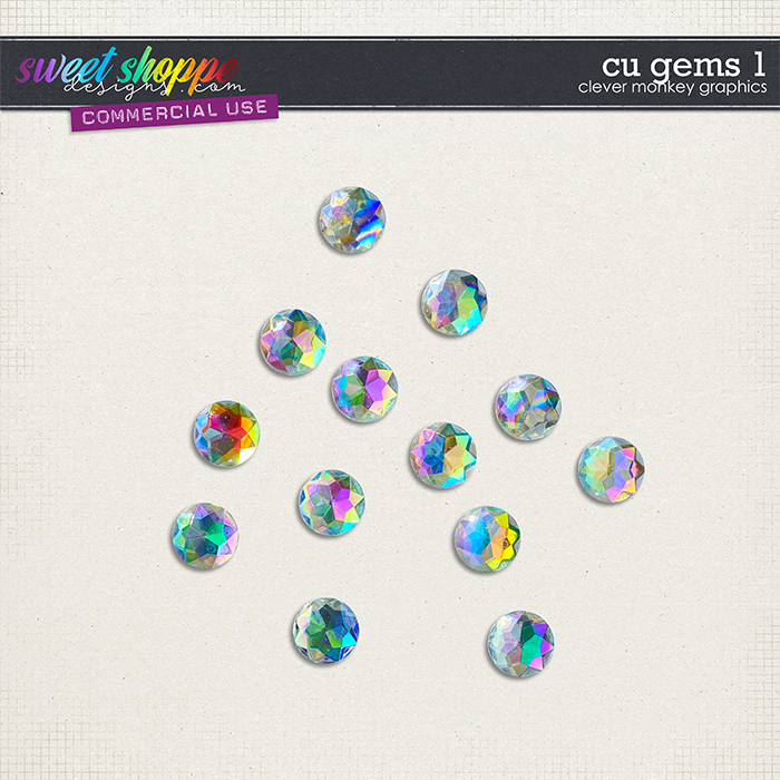 CU Gems 1 by Clever Monkey Graphics 