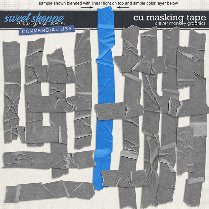 CU Masking Tape by Clever Monkey Graphics