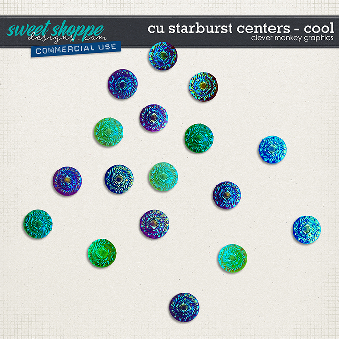 CU Starburst Centers - Cool by Clever Monkey Graphics  