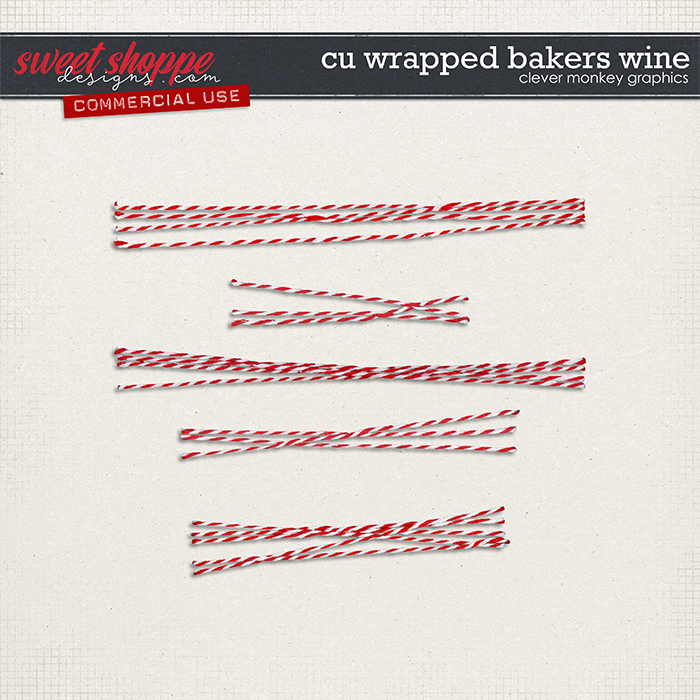 CU Wrapped Bakers Twine by Clever Monkey Graphics  