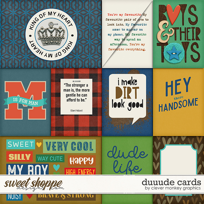 Duuude Cards by Clever Monkey Graphics 