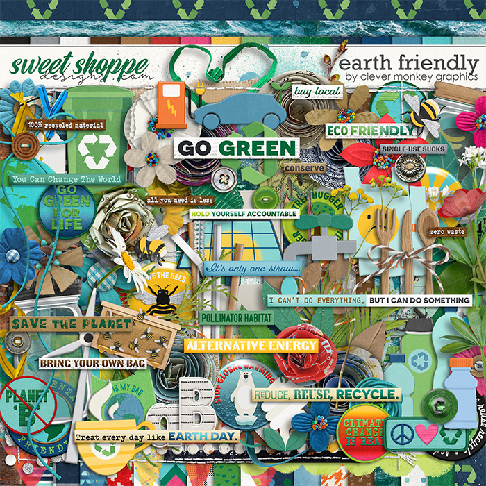 Earth Friendly by Clever Monkey Graphics