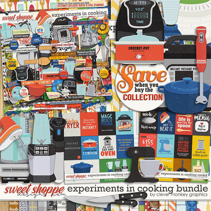 Experiments in Cooking Bundle by Clever Monkey Graphics
