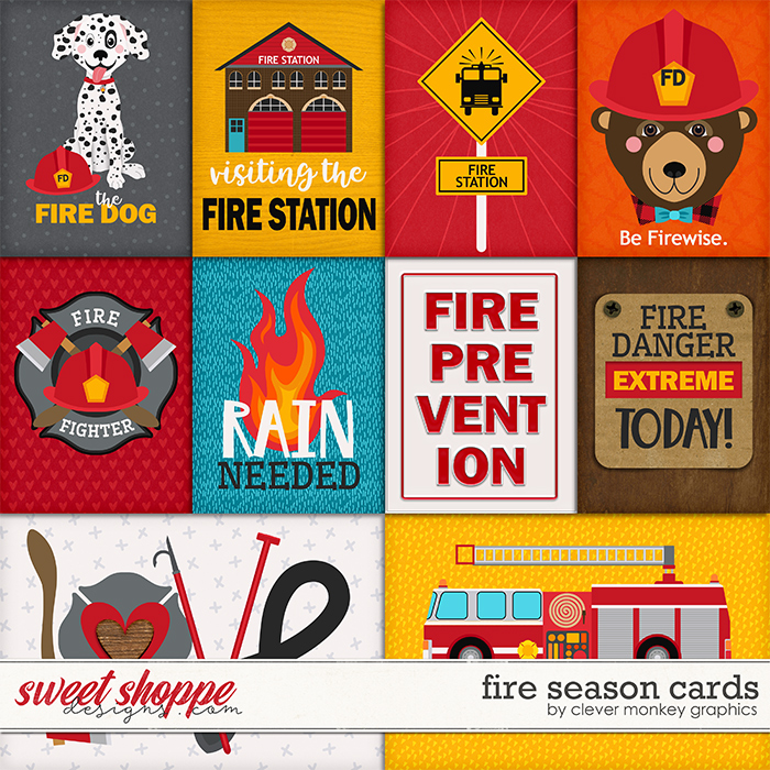 Fire Season Cards by Clever Monkey Graphics 