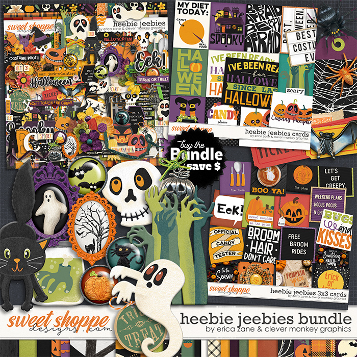 Heebie Jeebies: Bundle by Erica Zane & Clever Monkey Graphics