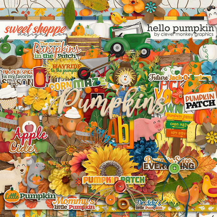 Hello Pumpkin by Clever Monkey Graphics 