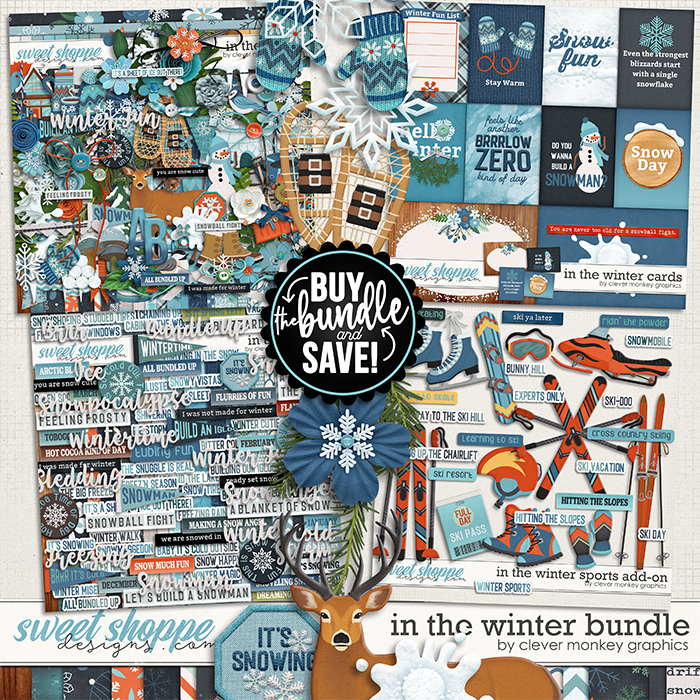 In the Winter Bundle by Clever Monkey Graphics