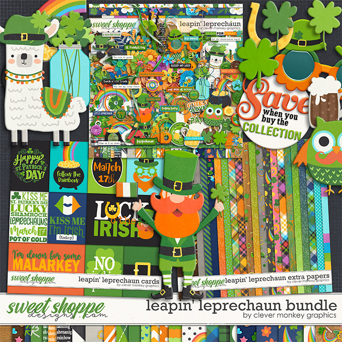 Leapn' Leprechaun Bundle by Clever Monkey Graphics