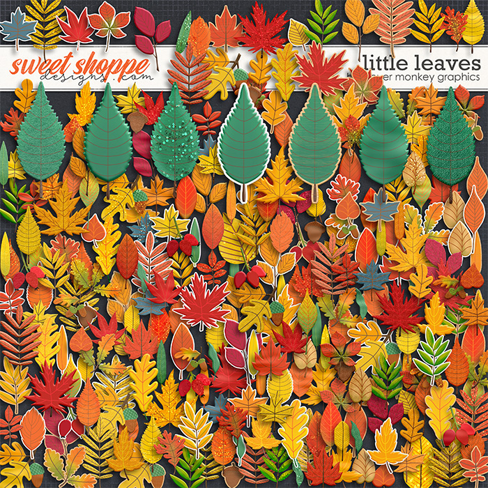 Little Leaves by Clever Monkey Graphics