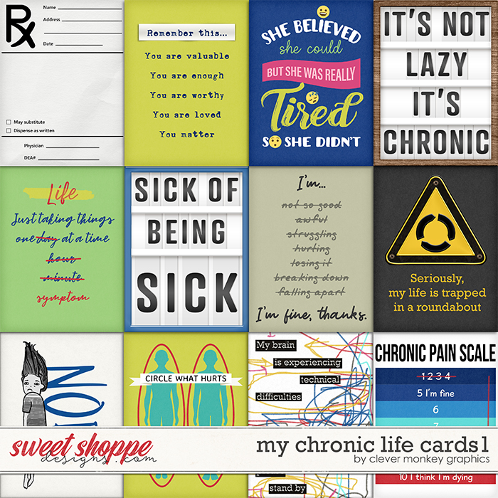My Chronic Life Cards1 by Clever Monkey Graphics 