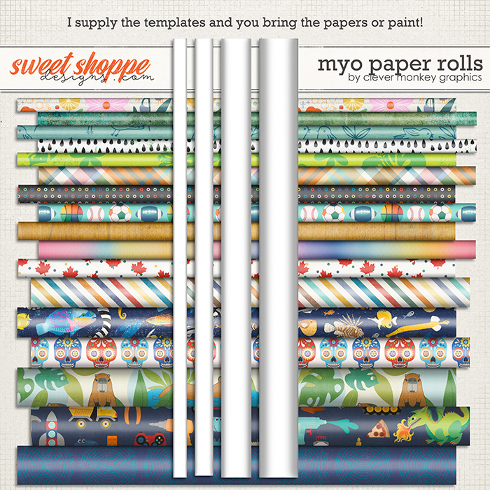 MYO Paper Rolls by Clever Monkey Graphics