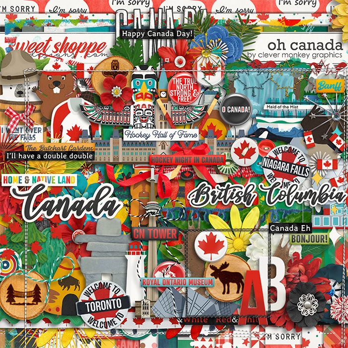 Oh Canada by Clever Monkey Graphics