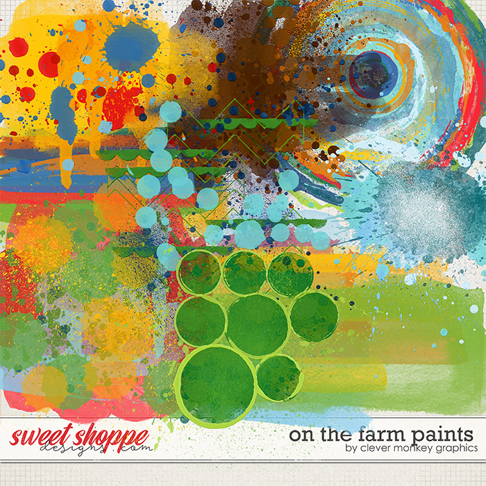 On the Farm Paints by Clever Monkey Graphics 