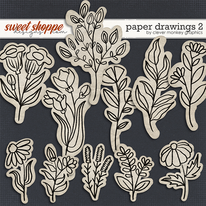 Paper Drawings 2 by Clever Monkey Graphics