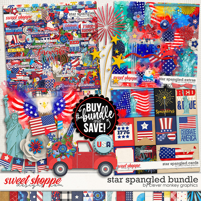 Star Spangled Bundle by Clever Monkey Graphics 