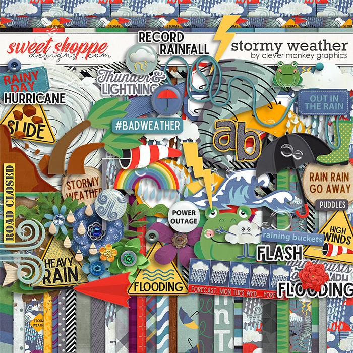 Stormy Weather by Clever Monkey Graphics