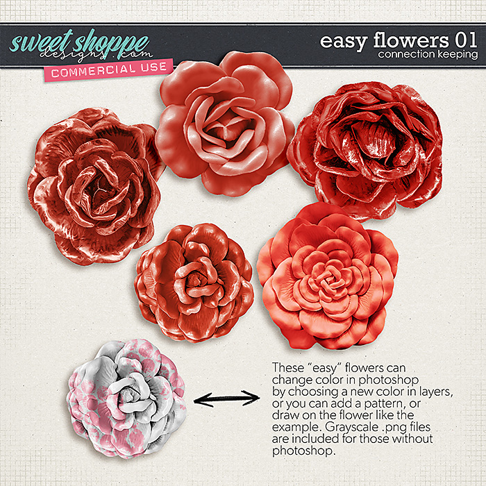 CU Easy Flowers 01 by Connection Keeping