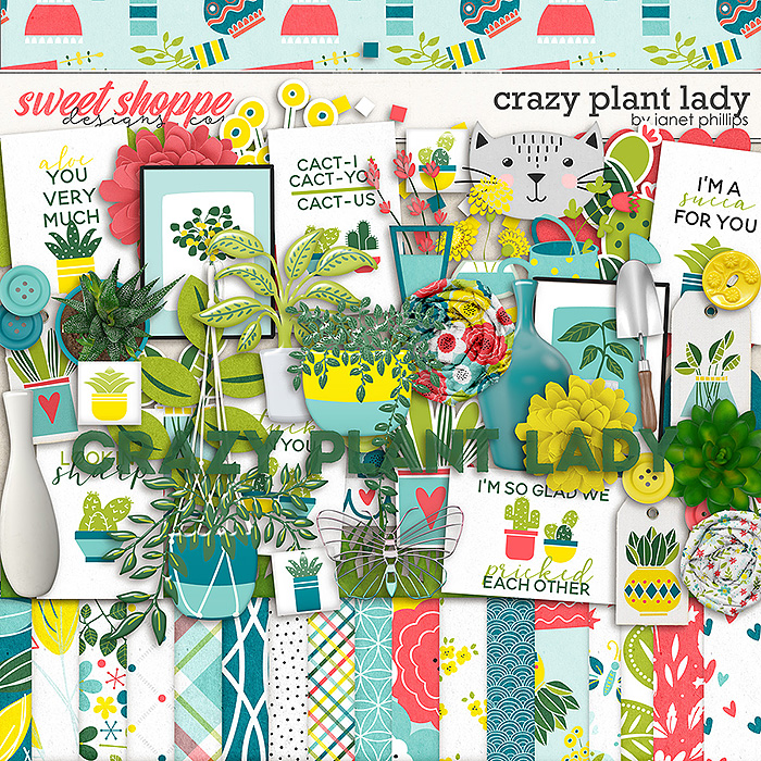CRAZY PLANT LADY by Janet Phillips CRAZY PLANT LADY by Janet Phillips