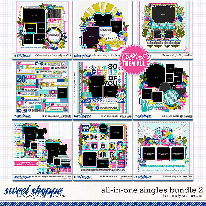 Cindy's Layered Templates - All in One Single Bundle 2 by Cindy Schneider