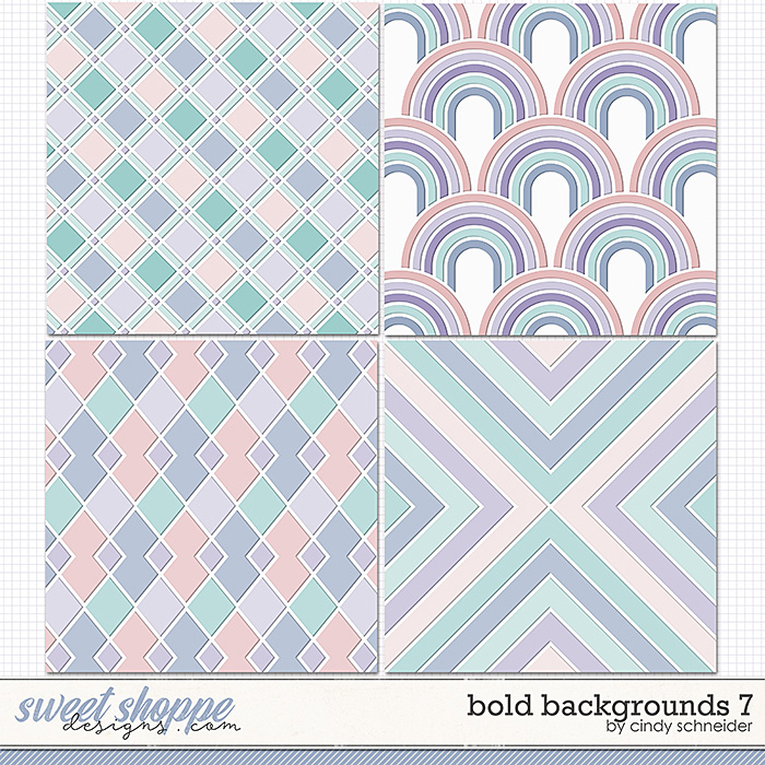 Cindy's Layered Templates - Bold Backgrounds 7 by Cindy Schneider